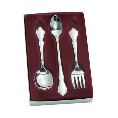 Three Piece Baby Silverware | Heiser's Jewelry