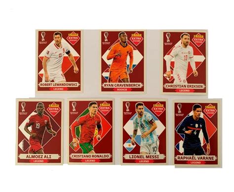 6 Estampas Extra Sticker Mundial Qatar 2022 Panini Original DekorHome