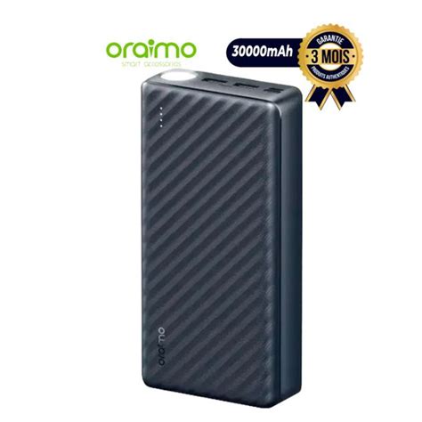 Power Bank Oraimo OPB P1301 30000 MAh Garantie 6 Mois