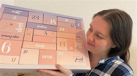 Pinkbox Adventskalender 2023 UNBOXING aller 24 Türchen Beautybox