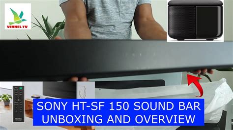 Sony HT SF150 120W RMS 2Ch Sound Bar With Bluetooth Unboxing And