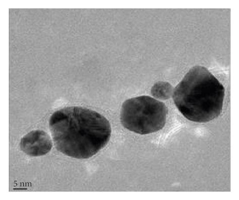 The TEM Images And The SAED For Room Temperature Synthesis A B As