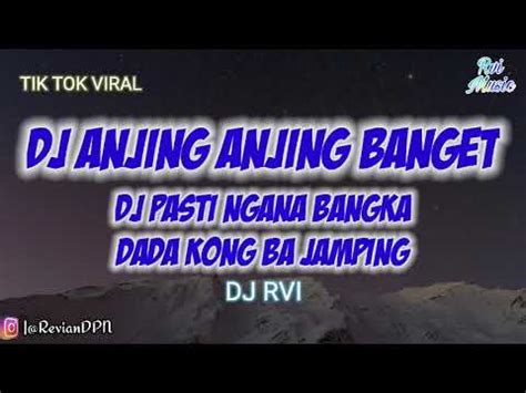 Dj Anjing Anjing Anjing Banget Remix Viral Tiktok Slow Bass Djrvi