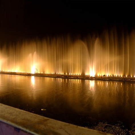 Large Outdoor Decorative Fire Fountain Music Dancing Water Fountains