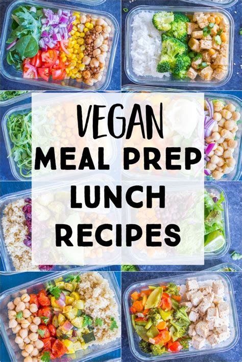 16 Vegan Meal Prep Recipes {Lunch} - She Likes Food