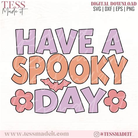 Have A Spooky Day Svg Fall Coffee Mug Svg Png Tess Made It