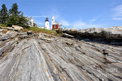 Pemaquid Point Lighthouse in Maine Photograph by Olivier Le Queinec