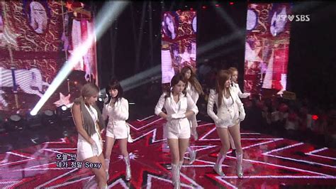 Hd Live 121007 T Ara Sexy Love Remix Sbs Inkigayo Youtube