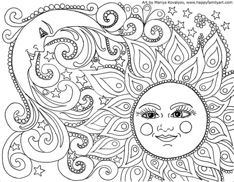 Abstract Coloring Pages to Print - ColoringBay