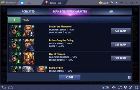 Guide De Création DÉquipe Marvel Future Fight Bluestacks