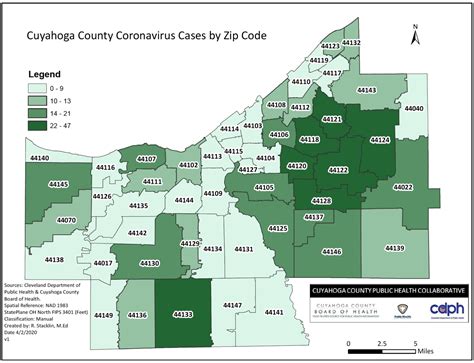 Cuyahoga County Zip Code Map