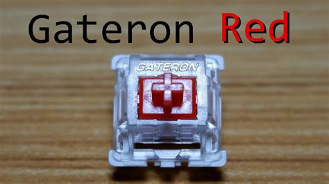 Gateron Red Switch Review Youtube