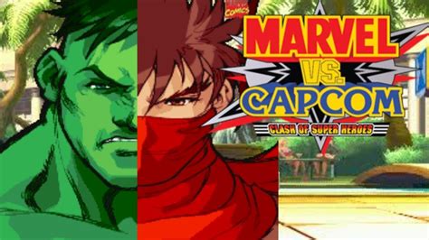 Marvel Vs Capcom Hulk Strider Hiryu Youtube