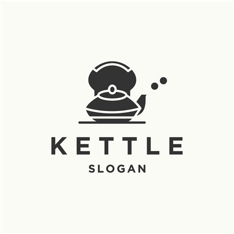 Kettle Logo Icon Flat Design Template 13547816 Vector Art At Vecteezy