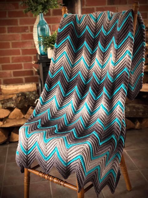 Chevron Blankets By Laurie Richardson Daisy Farm Crafts