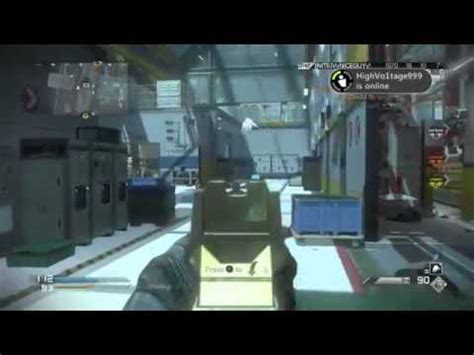 COD Ghosts SOLO GOLD AK 12 DOUBLE KEM STRIKE On SOVEREIGN Call Of Duty