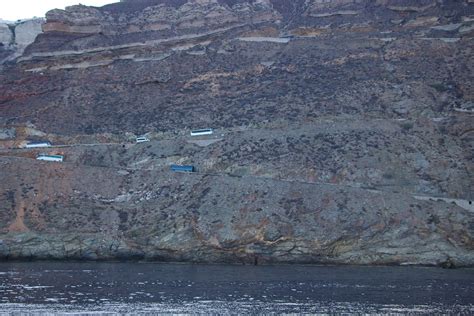 Santorini Arrival Cliffs Michael Tracy Flickr