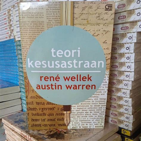 Jual Teori Kesusastraan By Rene Wellek Austin Warren Shopee Indonesia