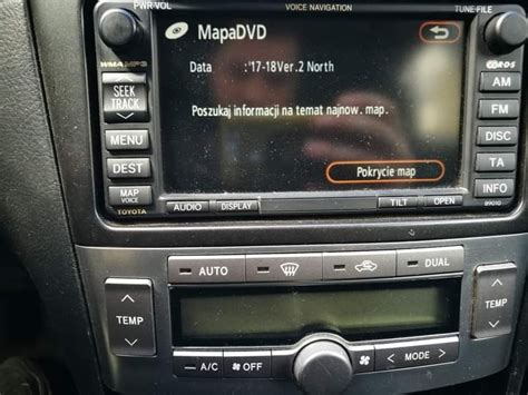 Toyota Avensis T Radio Bluetooth I Nawigacj D Kup Teraz Na