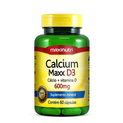 Maxinutri Calcium Maxx D3 60 Caps Submarino