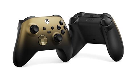 D Couvrez La Nouvelle Manette Sans Fil Xbox Edition Sp Ciale Gold Shadow