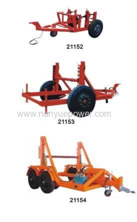 7 Ton Hydraulic Conductor Drum Stands Hydraulic Drum Jack Rope Reel