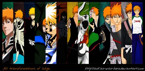 All Transformations Of Ichigo Daily Anime Art