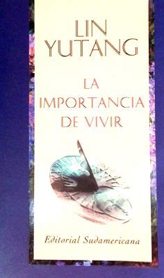 La Importancia De Vivir Lin Yutang Libro Lin Yutang Barnebys