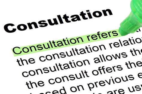 Consultation Highlighted Words And Phrases