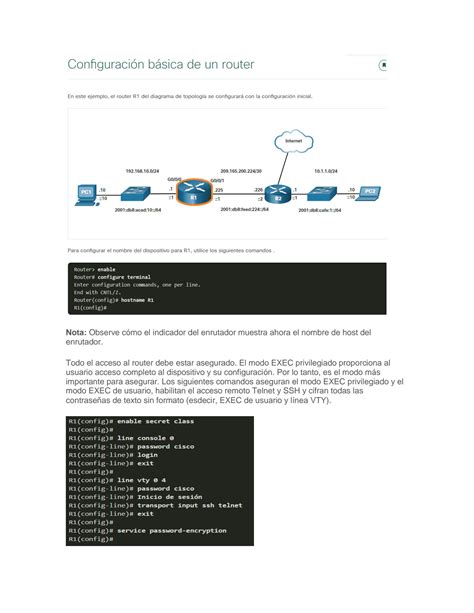 Solution Configuracion Basica De Un Router Studypool