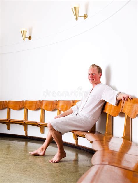 Man In Wellness Spa Stock Photo Image Of Lifestyle Dayspa 19716182