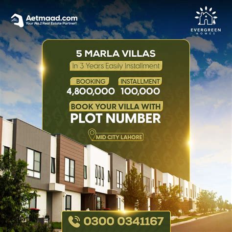 Book a Villa with Plot Number in Evergreen Houses