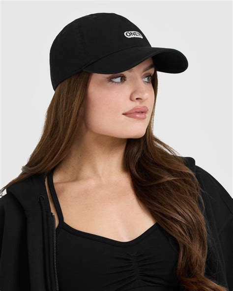 Black Baseball Cap Women's | Oner Active US