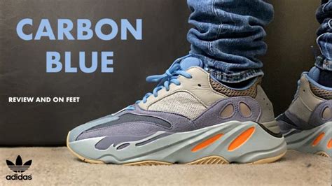 Adidas Yeezy Boost 700 Carbon Blue Review And On Feet メンズファッションテレビ