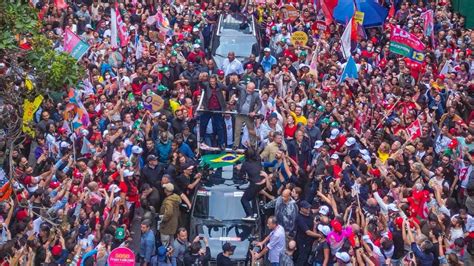 Lula Encerra Campanha Eleitoral Ato Na Avenida Paulista