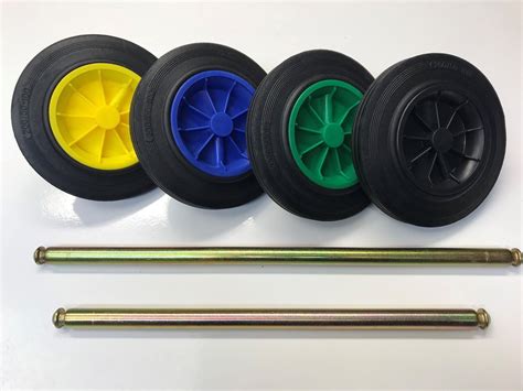 Replacement Wheelie Bin Wheel Wheels 20050 100 Wheelie Bin Axle Ebay