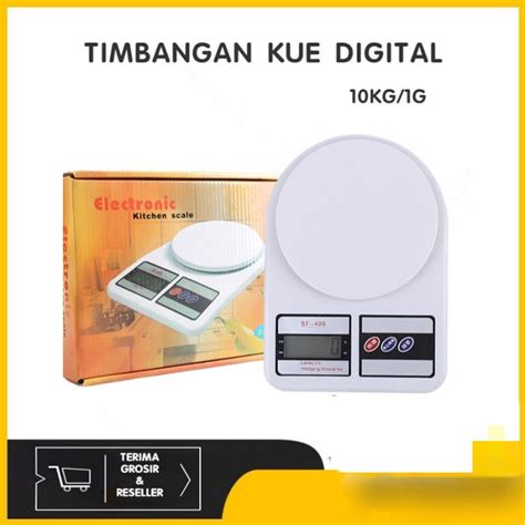 Jual TIMBANGAN DIGITAL DAPUR KUE NERACA KITCHEN SCALE 10Kg PORTABLE