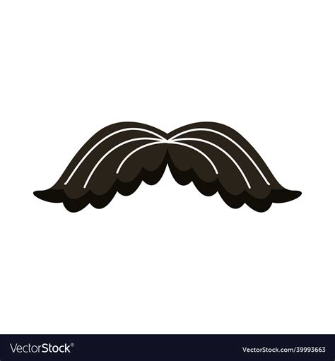 Retro Mustache Style Royalty Free Vector Image