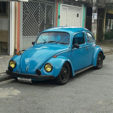 Pin De Cesar Duarte Moreno Em Volkswagen Fusca Azul Carro Fusca