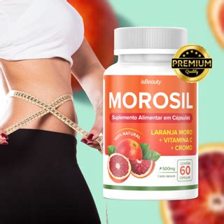 Morosil Laranja Moro Vitamina C E Cromo C Psulas Original