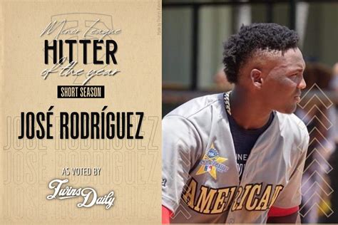 Twins Daily 2022 Short-Season Hitter of the Year: Jose Rodriguez ...