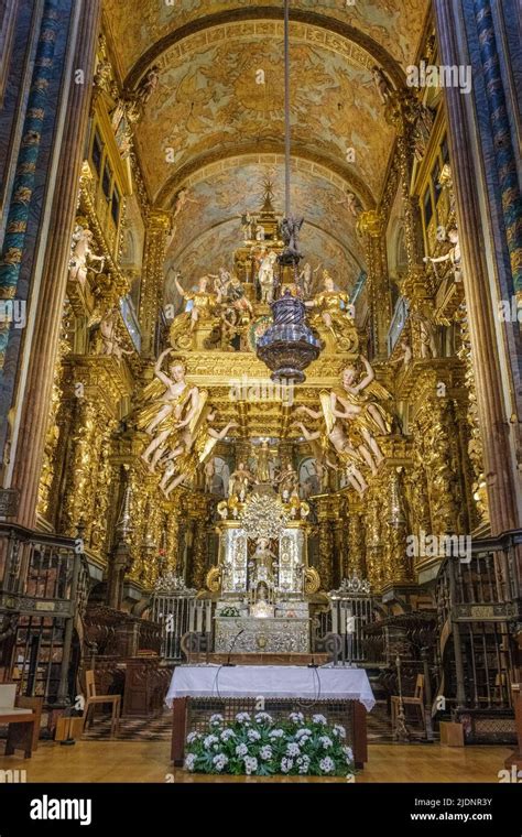 Spain Santiago De Compostela Galicia Saint James Altarpiece