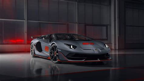 Papel de parede Lamborghini Aventador SVJ carro veículo