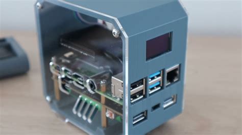 Mini Raspberry Pi Server With Built In Ups And Stats Display Youtube