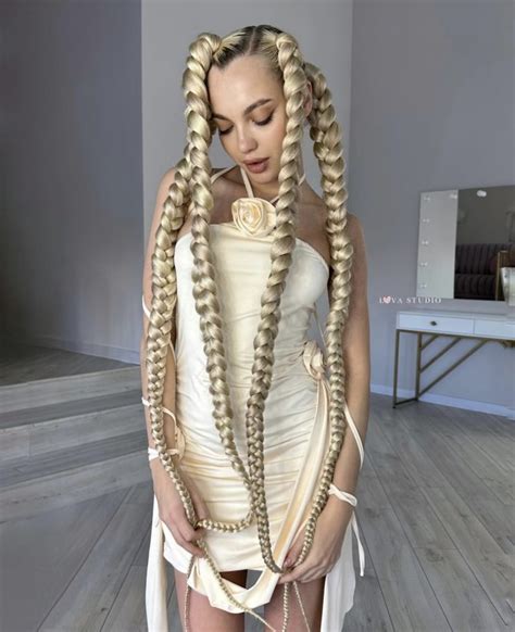 The Ultimate Jet Set Babe Barbie Aesthetic Blonde Chunky Braid