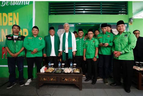 Ppp Dan Pdip Bakal Bahas Kerangka Tim Pemenangan Ganjar Pranowo Dalam