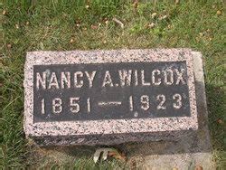 Nancy Ann Dawson Wilcox 1851 1923 Mémorial Find a Grave