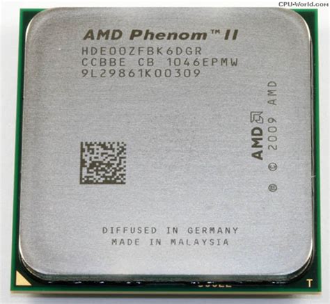 Amd Phenom Ii X T Black Edition Ghz W