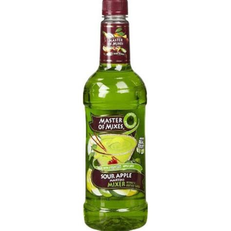 Master Of Mixes Sour Apple Martini Mix 1L GABA