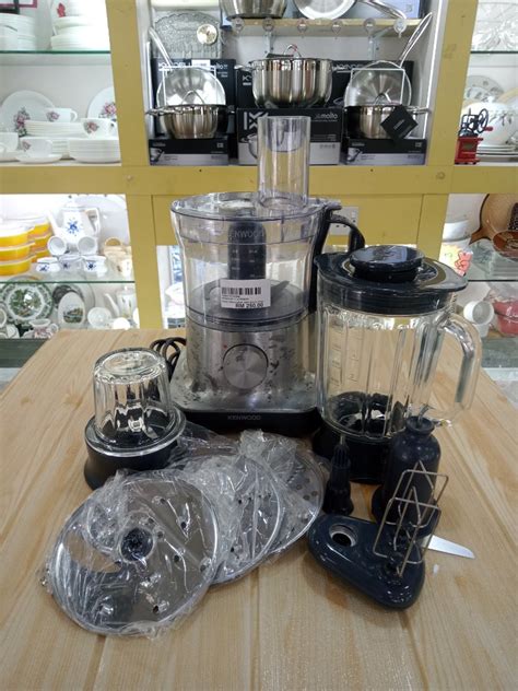 Kenwood Fpm260 Food Processor 2 Speed With Mild Jugblender Jug With Accessories 750watts Tv